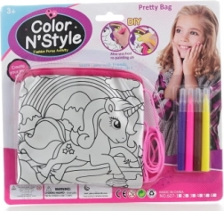 Coloring Shoulder Bag with Unicorn for Kids