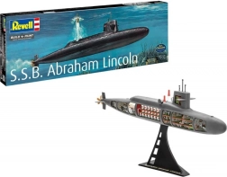 Maquette plastique du navire S.S.B. Abraham Lincoln 1:253