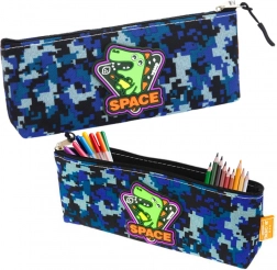 Astuccio Space Dino blu 20x8 cm
