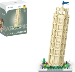 KOCO construction set, Leaning Tower of Pisa mini, plastic, 548 pieces