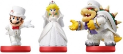 amiibo figures Super Mario – wedding set Mario, Peach and Bowser (3 pcs)