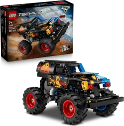 Lego Technic Monster Jam Grave Digger vuur en ijs – opwindbare monstertruck (7+)
