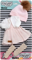 Oblačila za punčko PENELOPE 34 cm – set 5 delov