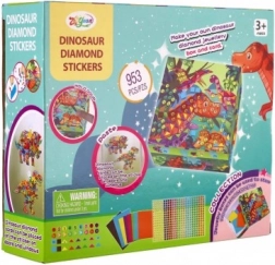 Set creativo Immagini di Diamanti Dinosauro