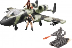 Vliegtuig met figuren en effecten