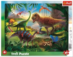 Trefl Puzzle Dinosaurs 25 Pieces