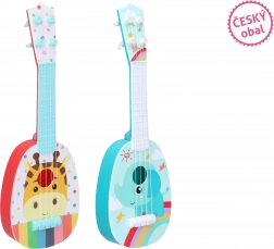 Children’s guitar with African animal motif