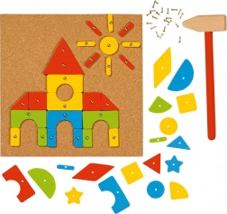 Goki jeu à clouer Maison joyeuse