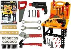 Large Folding Toolbox with Tools