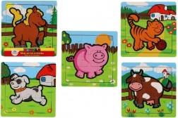 Teddies Wooden Puzzle My First Animals: Little Horse