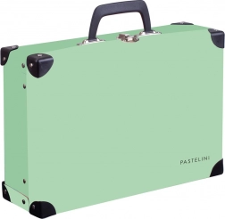PASTELINI Laminated Suitcase, Green