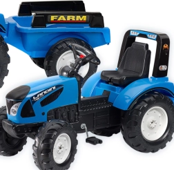 Trattore a pedali LANDINI con rimorchio per bambini dai 3 anni
