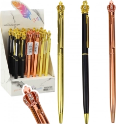 Avtomatsko kovinsko pero Krona modro črnilo 1,0 mm