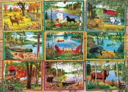 Puzzle Views from the Lake 1000 pieces COBBLE HILL