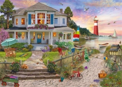 Puzzle Casa sulla spiaggia 1000 pezzi