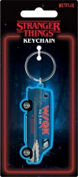 Portachiavi Stranger Things in PVC