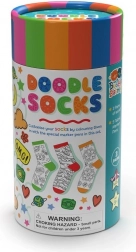 Creative sock coloring kit in a tube