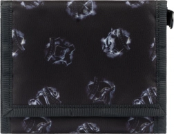 Black Wallet with Harry Potter Hogwarts Print