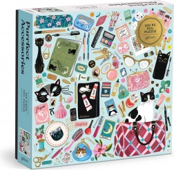 Puzzle quadrato Accessori per gatti 500 pezzi