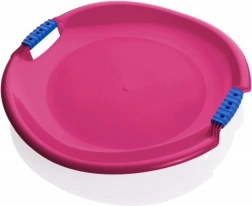 assiette de luge tornado super 54 cm – jaune