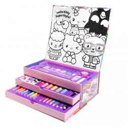 Hello Kitty creatieve box met knutselspullen