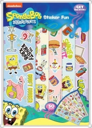 stickers SPONGEBOB – set van 5 vellen