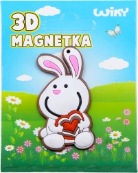 Magnet u obliku zekića 6 cm