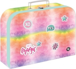 Gyerek laminált bőrönd Magic 34 cm