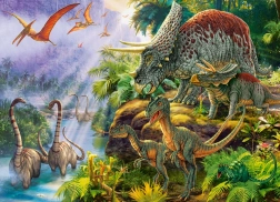 Puzzle od 200 dijelova Dinosaurova dolina