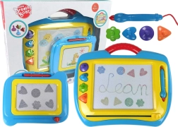 Magnetic Drawing Board – Set of 2, blue–yellow