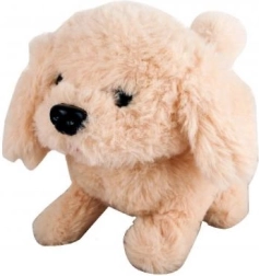 Battery-powered beige puppy