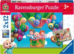 Ravensburger sestavljanka Cocomelon 2×12 kosov