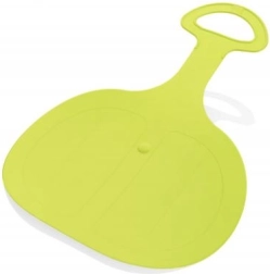 Pingouin luge sur neige lime