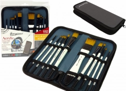 Artist Brush Set 10 pcs in Case