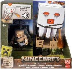 Minecraft Ghast attaccante con proiettili – action figure interattiva