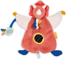 Plysdyrs-hånddukke dinosaur Lou 25 cm