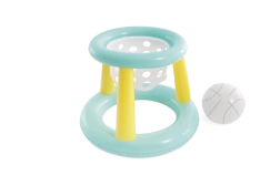 Inflatable Pool Basketball Hoop with Ball