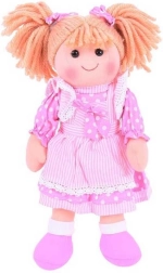 Bambola di stoffa ANNA 34 cm