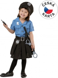 Carnival Costume Policewoman for Kids