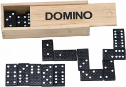 WOODY wooden domino in a box, 28 pieces