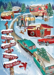 Christmas Camping Puzzle 1000 Pieces by Cobble Hill