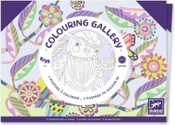 Maľovanková galéria Vtáci DJECO