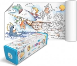 Pirates Coloring Poster