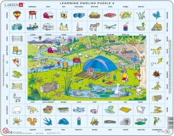 Larsen Puzzle English: Holidays in the Countryside 70 Pieces