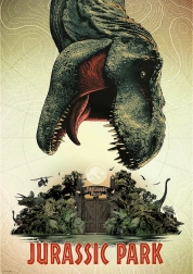 Puzzle TREFL Premium Plus JURASSIC PARK – filmski plakat, 1000 dijelova