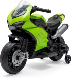 Moto elettrica per bambini Supersport verde