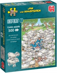 Puzzle JvH Expert 7: The Sheep Won’t Pass, 500 pieces