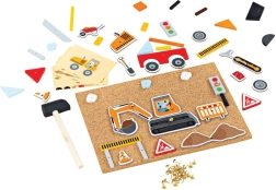 Bigjigs Toys creatieve hamer-in spel vervoer