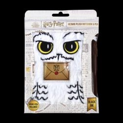 Harry Potter Blocks Hedwig with Pen
