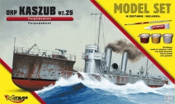 Polish Destroyer ORP Kaszub 1935 model 1:400